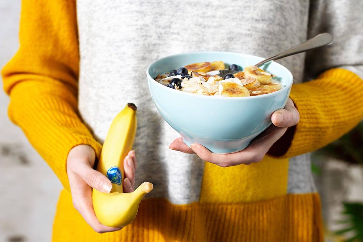 Χειμερινό smoothie με μπαχαρικά και μπανάνες Chiquita