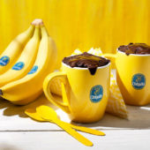 Brownie σε κούπα με μπανάνα Chiquita