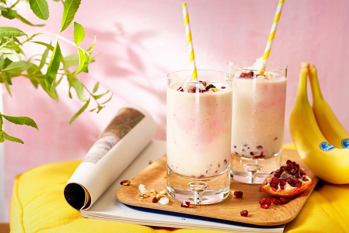 Υγιεινό Smoothie Chiquita Μπανάνα Ρόδι