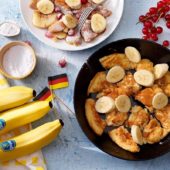 Kaiserschmarrn με μπανάνα Chiquita και κόκκινα μούρα