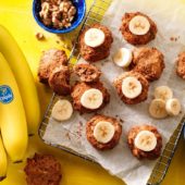 Αφράτα vegan μπισκότα με ώριμες μπανάνες Chiquita