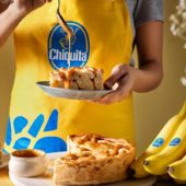 Πίτα με μπανάνα Chiquita και καραμέλα