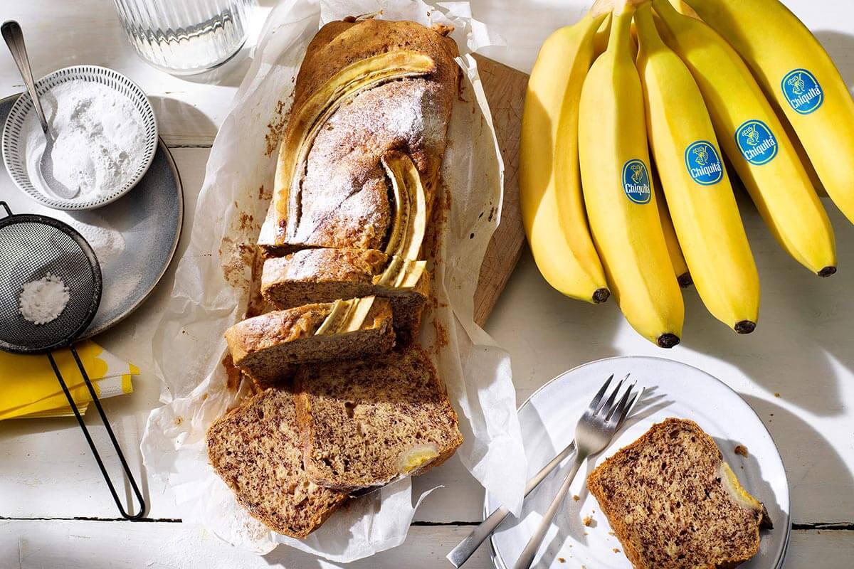 Το καλύτερο vegan μπανάνα ψωμί Chiquita