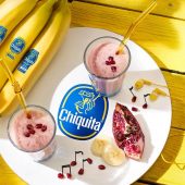 Smoothie με μπανάνες Chiquita και ρόδι