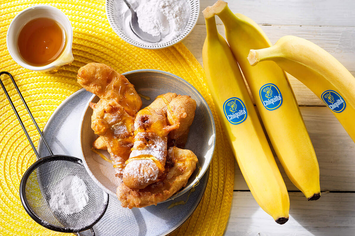 Εύκολη συνταγή για τηγανητές μπανάνες Chiquita