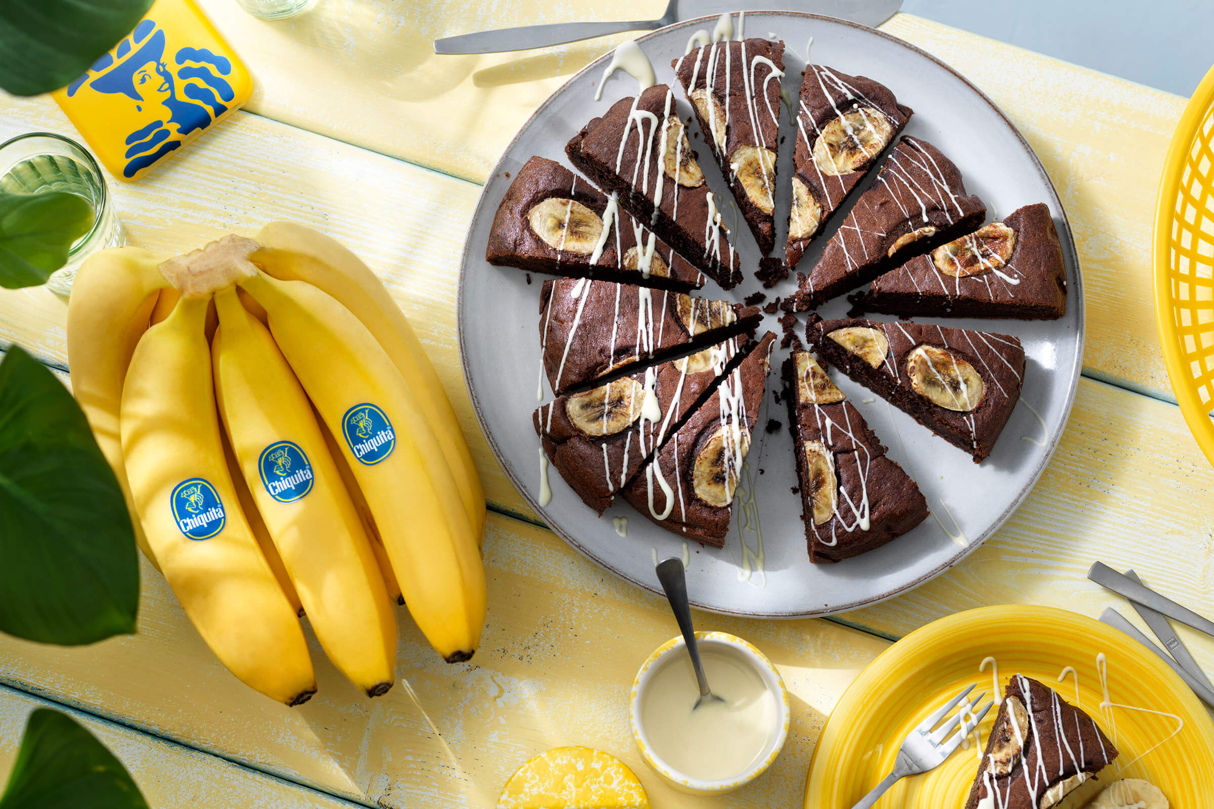 Μπανανόψωμο Chiquita με Σοκολάτα