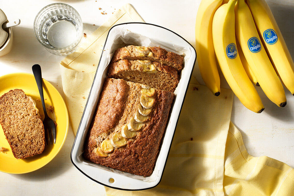Banana Bread Χωρίς Ζάχαρη από την Chiquita