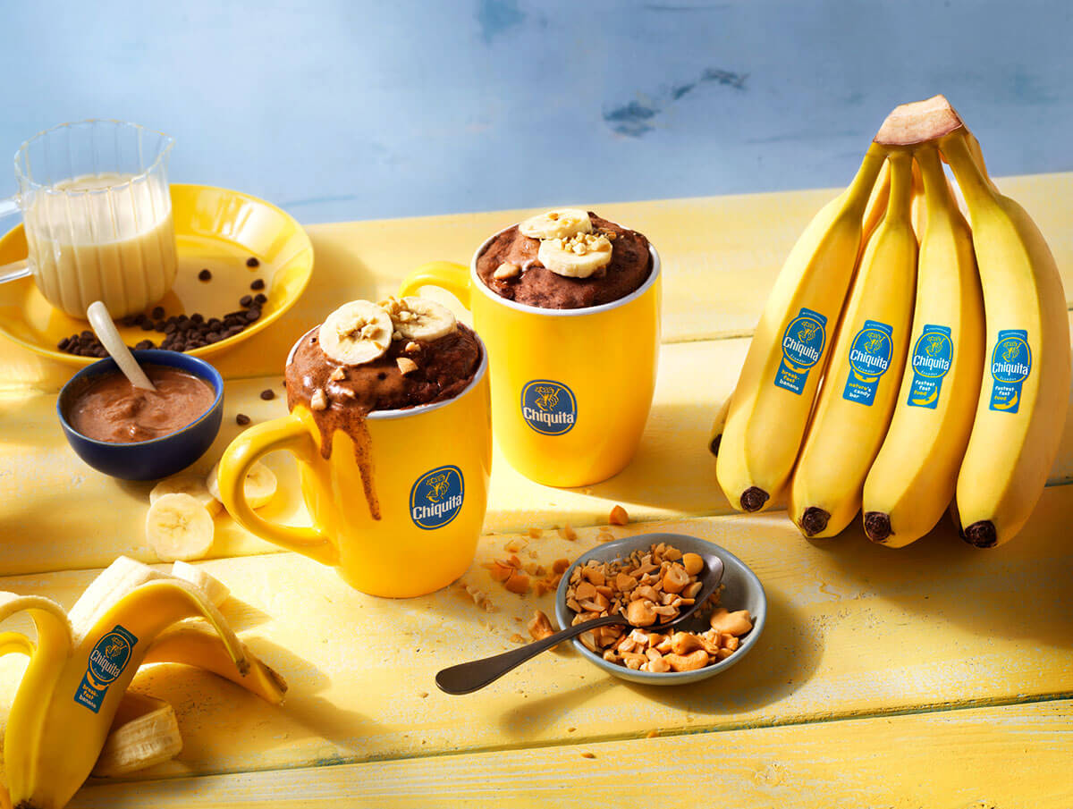 Το καλύτερο κέικ σε κούπα με σοκολάτα και μπανάνα Chiquita