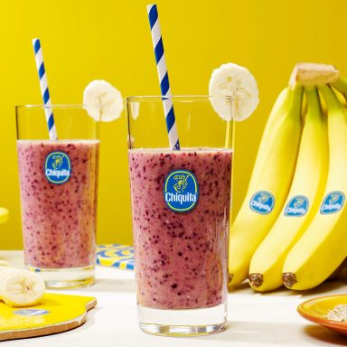 Smoothie μπανάνας με βρόμη για ένα υγιεινό πρωινό, από την Chiquita