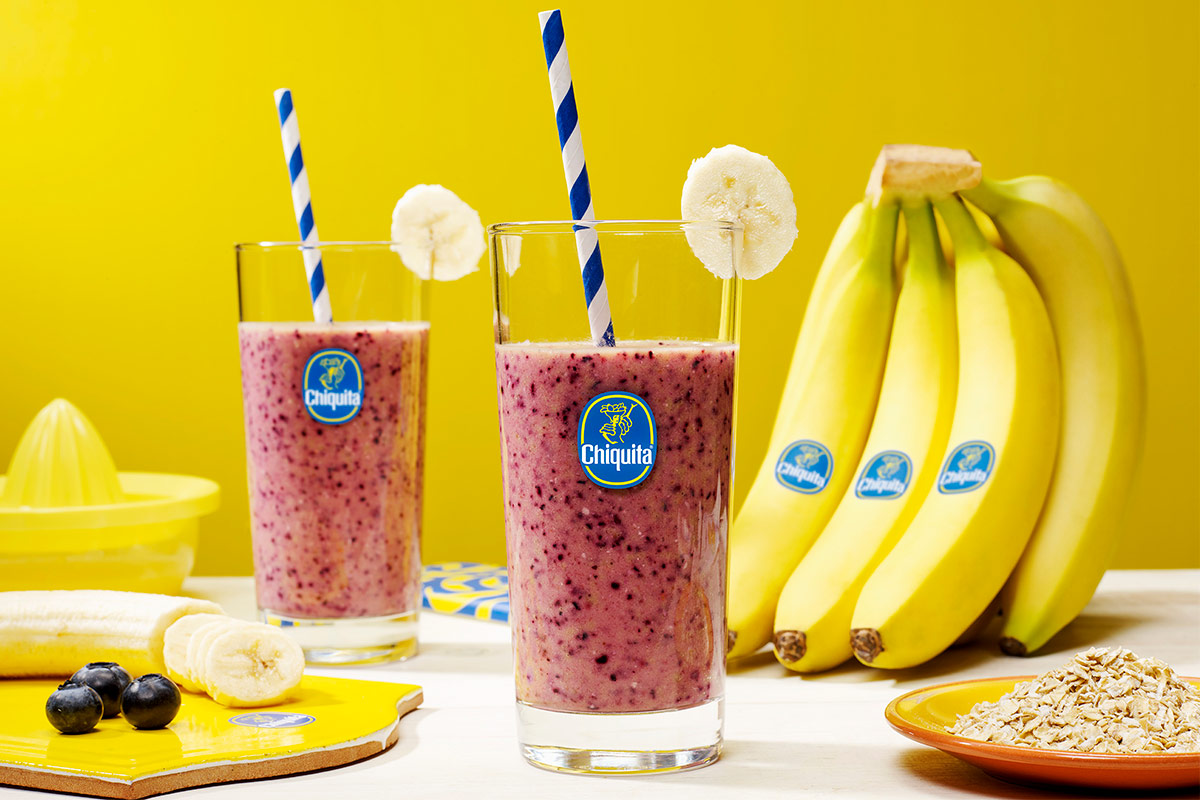 Smoothie μπανάνας με βρόμη για ένα υγιεινό πρωινό από την Chiquita