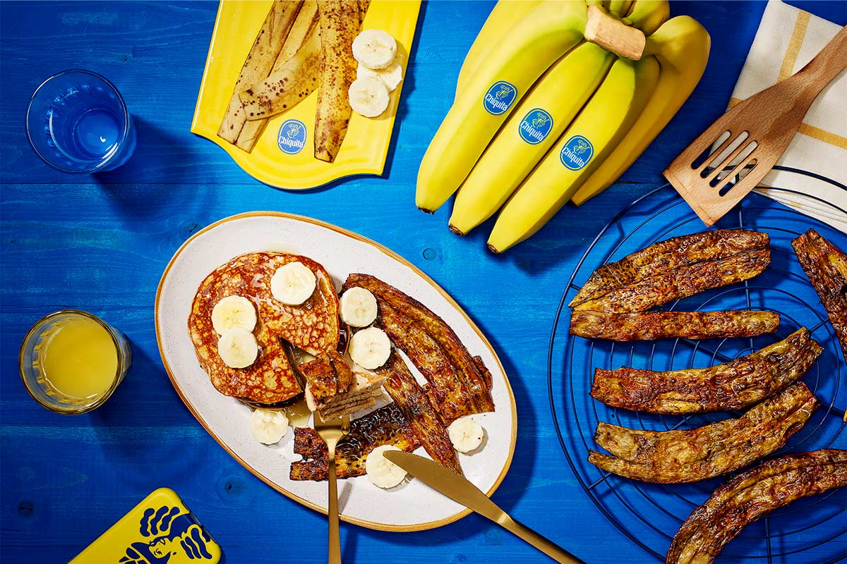 Vegan μπέικον με φλούδα μπανάνας από την Chiquita