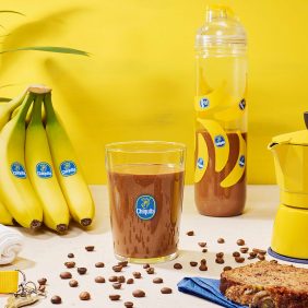 Πρωτεϊνούχο ρόφημα μπανάνας και μόκας για τη γυμναστική από την Chiquita