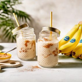 Παγωμένο ρόφημα πρωτεΐνης με μπανάνα Chiquita