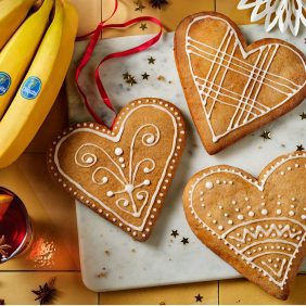 Γερμανικά Lebkuchen με μπανάνες