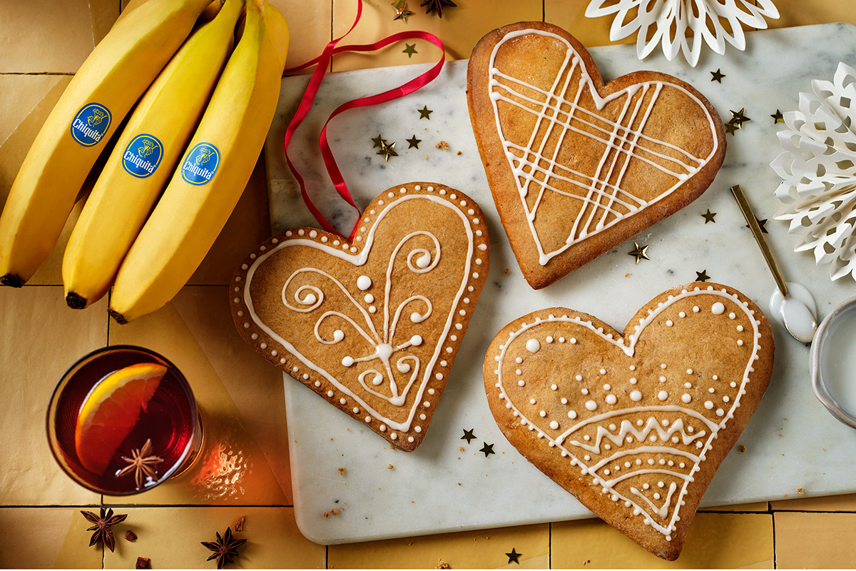 Γερμανικά Lebkuchen με μπανάνες