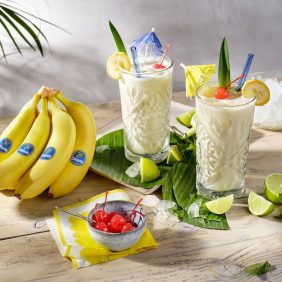 Mocktail κολάντα με μπανάνα Chiquita