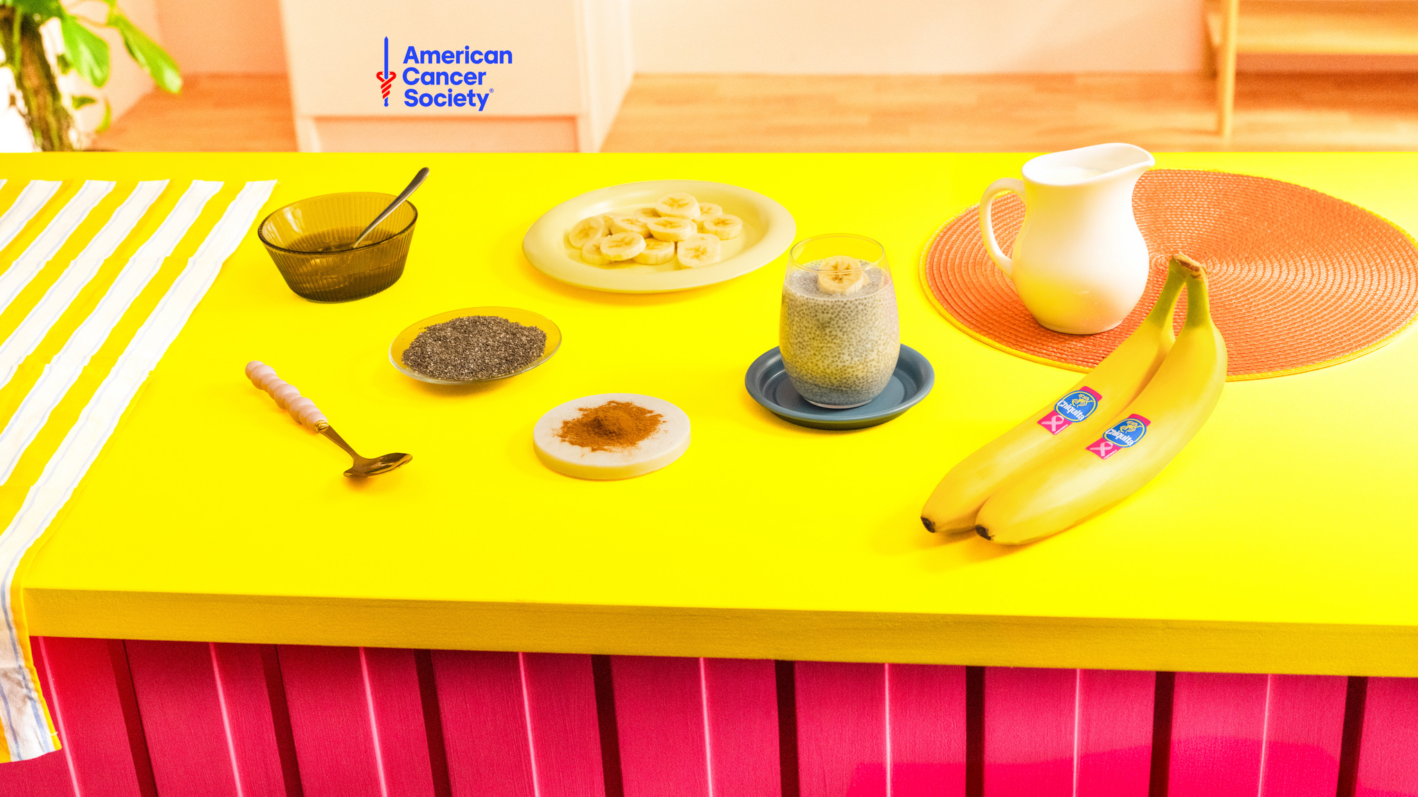 Πουτίγκα με Μπανάνα Chiquita & Σπόρους Chia