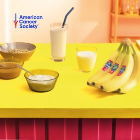 Smoothie με Μπανάνα Chiquita, Γιαούρτι & Φυστικοβούτυρο