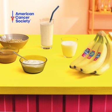 Smoothie με Μπανάνα Chiquita, Γιαούρτι & Φυστικοβούτυρο