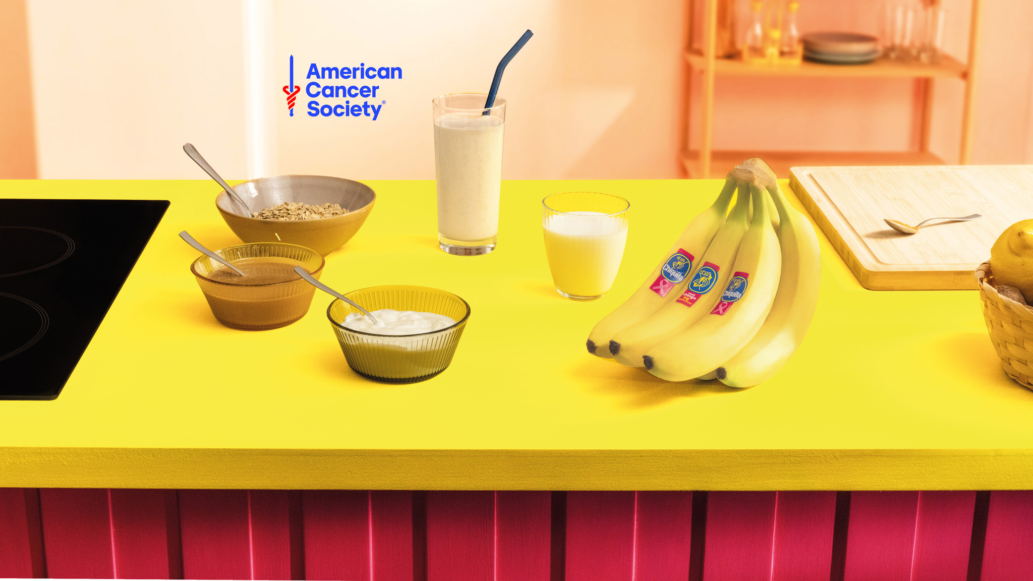 Smoothie με Μπανάνα Chiquita, Γιαούρτι & Φυστικοβούτυρο